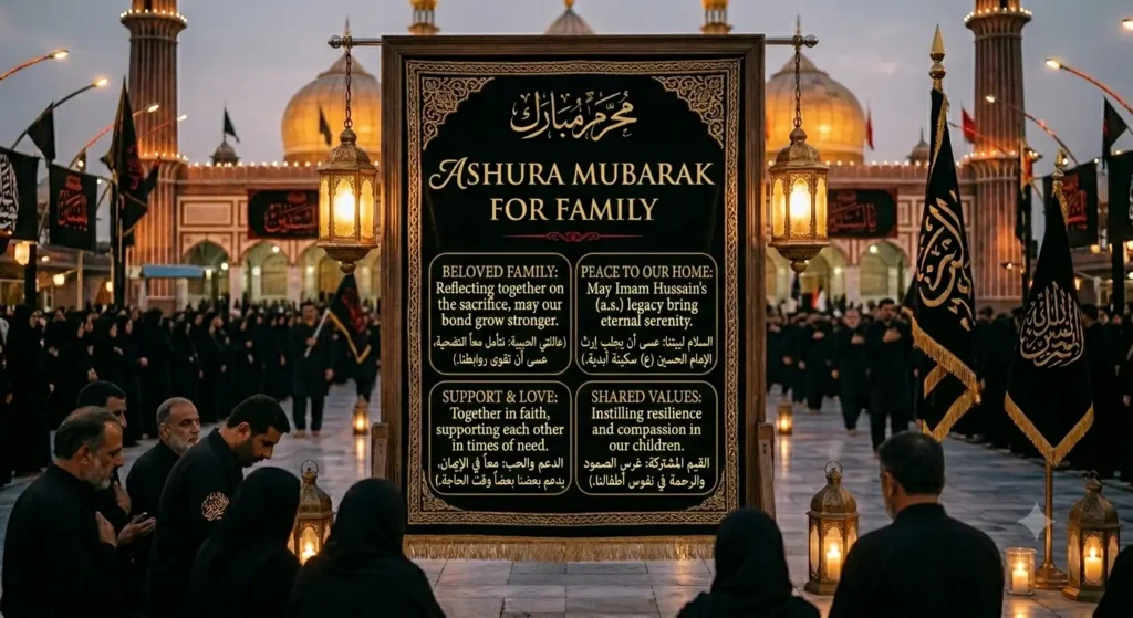 Ashura Mubarak Messages for Family