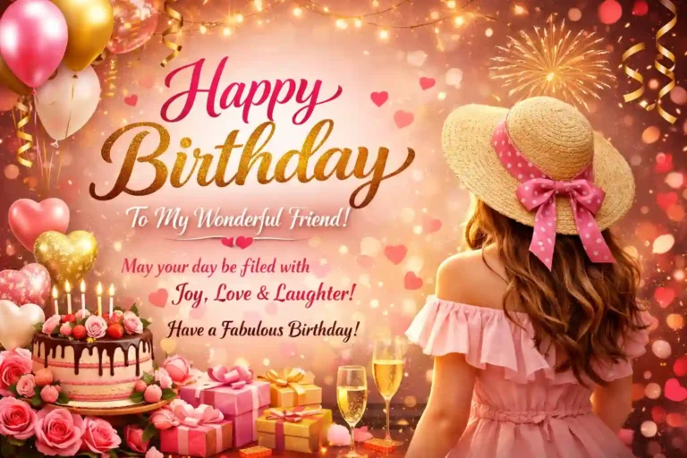 birthday wishes for a female friend