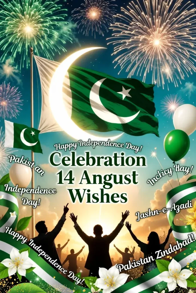 Celebration 14 August Wishes