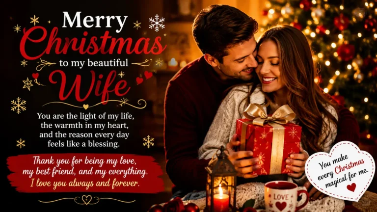 christmas wishes for wife