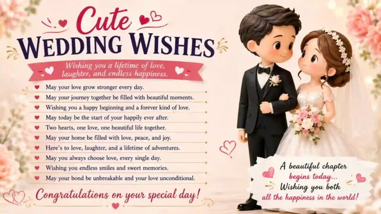 cute wedding wishes