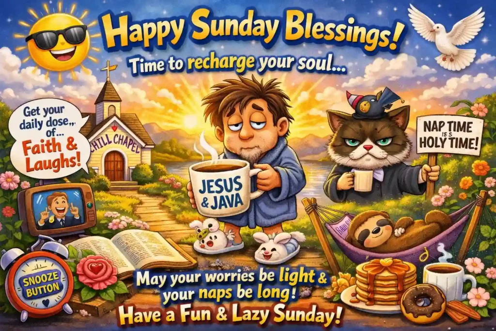 Funny Happy Sunday Blessings