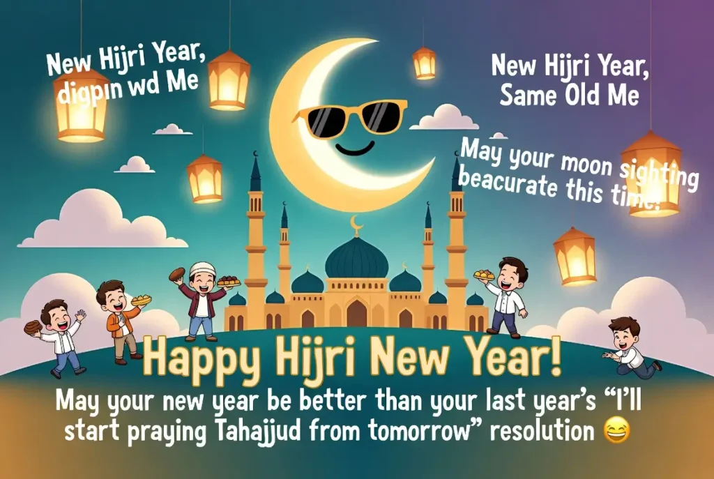  Funny Hijri New Year Messages