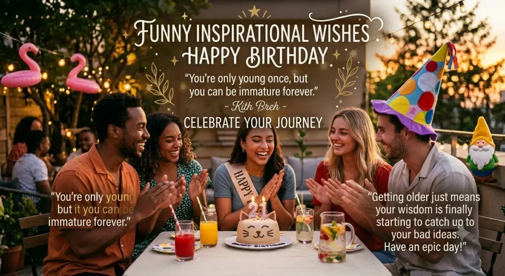 Funny Inspirational Wishes Happy Birthday Quotes