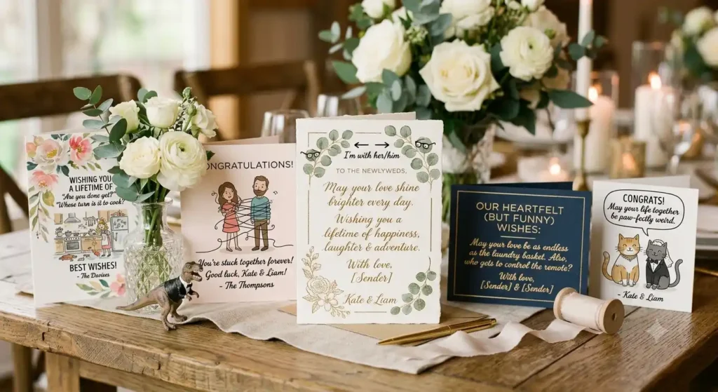 Funny Wedding Wishes Cards
