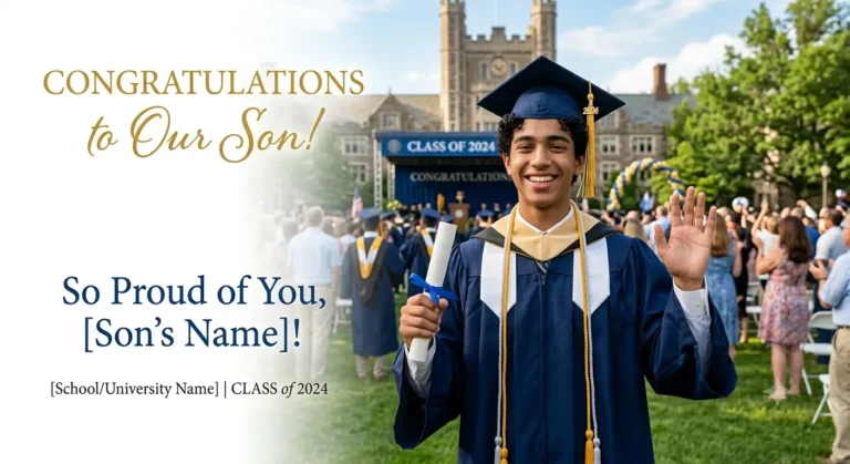 graduation wishes for son