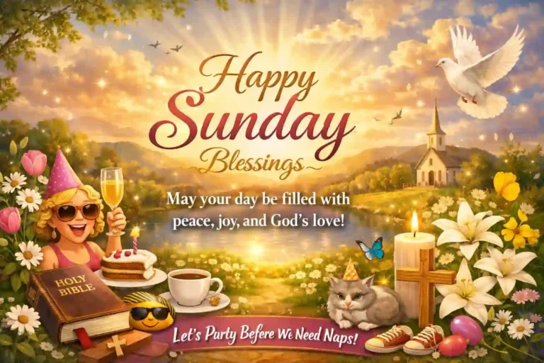 Happy Sunday Blessings