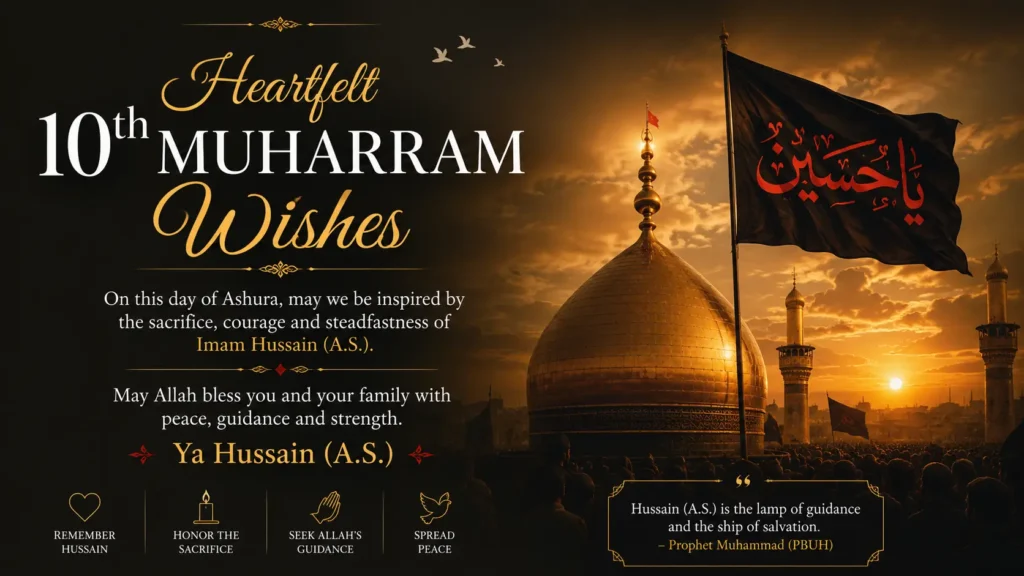 Heartfelt 10th Muharram Wishes
