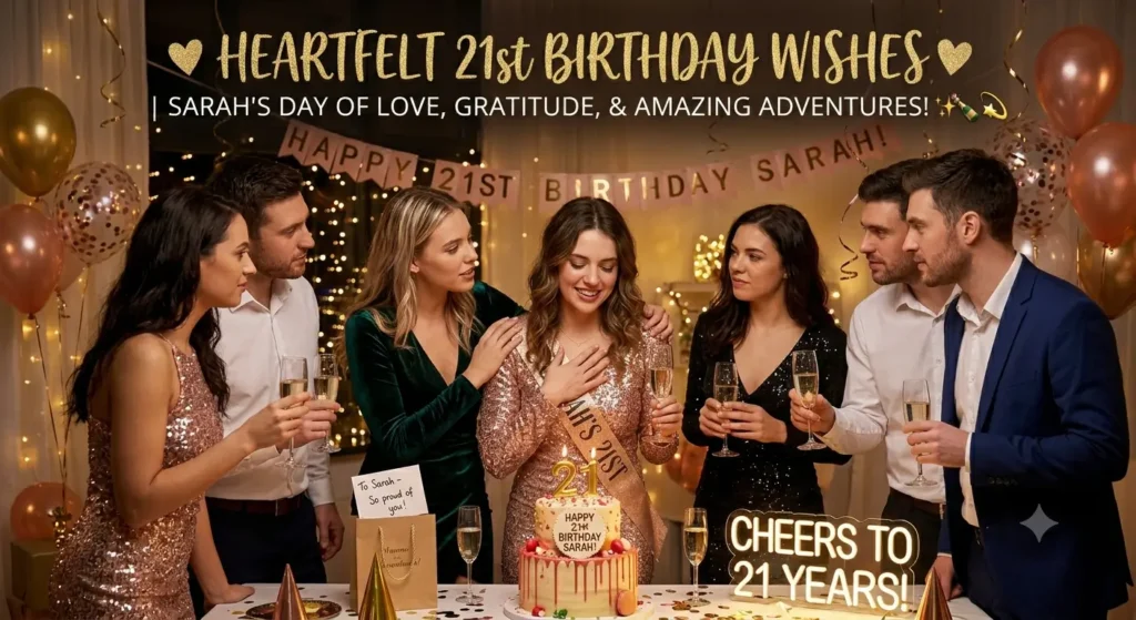 Heartfelt 21st Birthday Wishes
