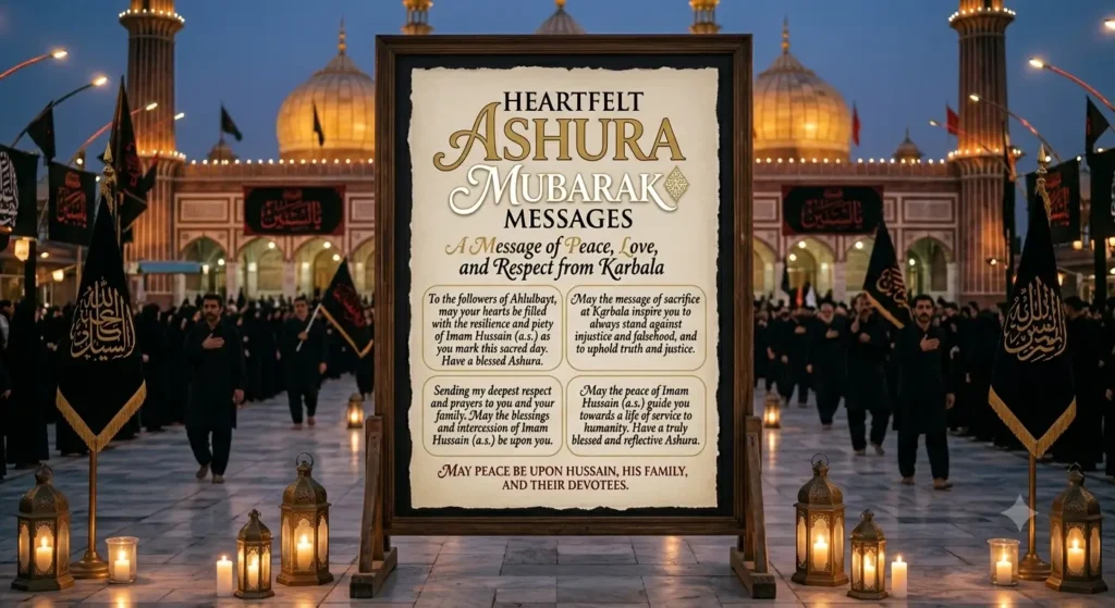 Heartfelt Ashura Mubarak Messages