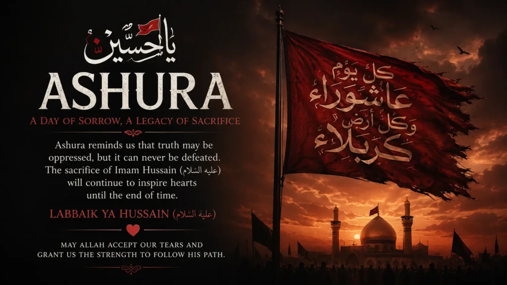 Heartfelt Ashura Status for WhatsApp