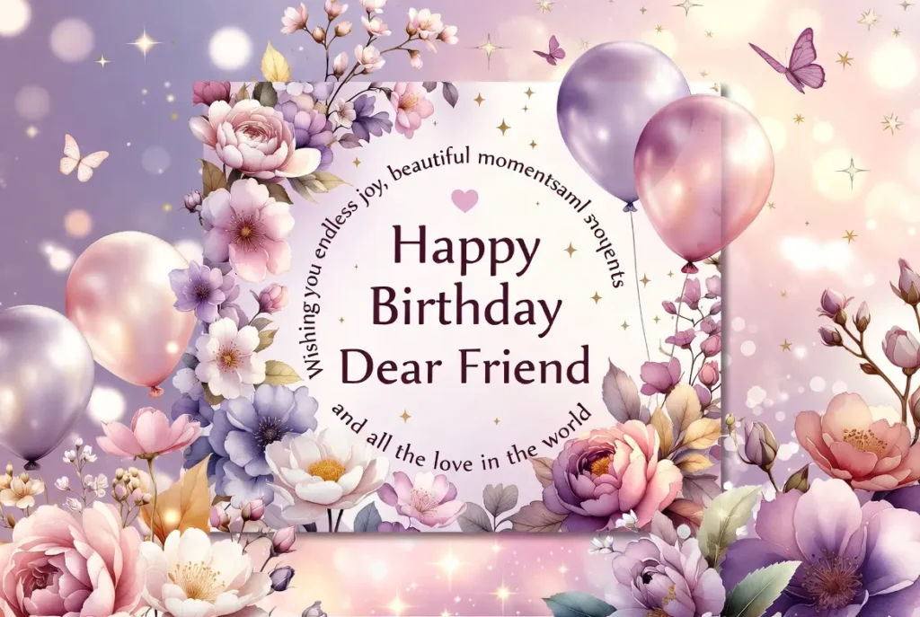 Heartfelt Birthday Wishes for Female Friend