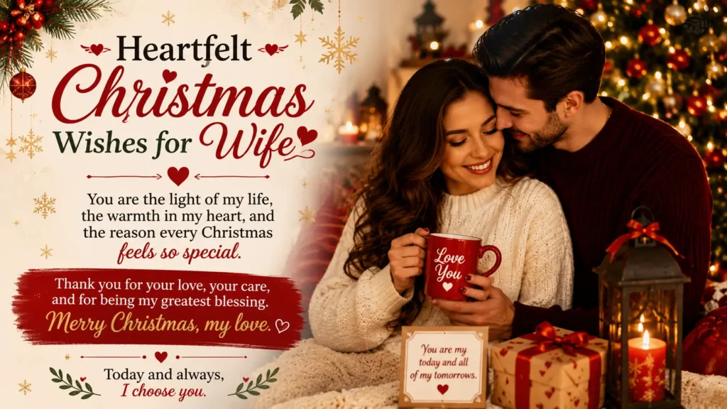  Heartfelt Christmas Wishes for Wife