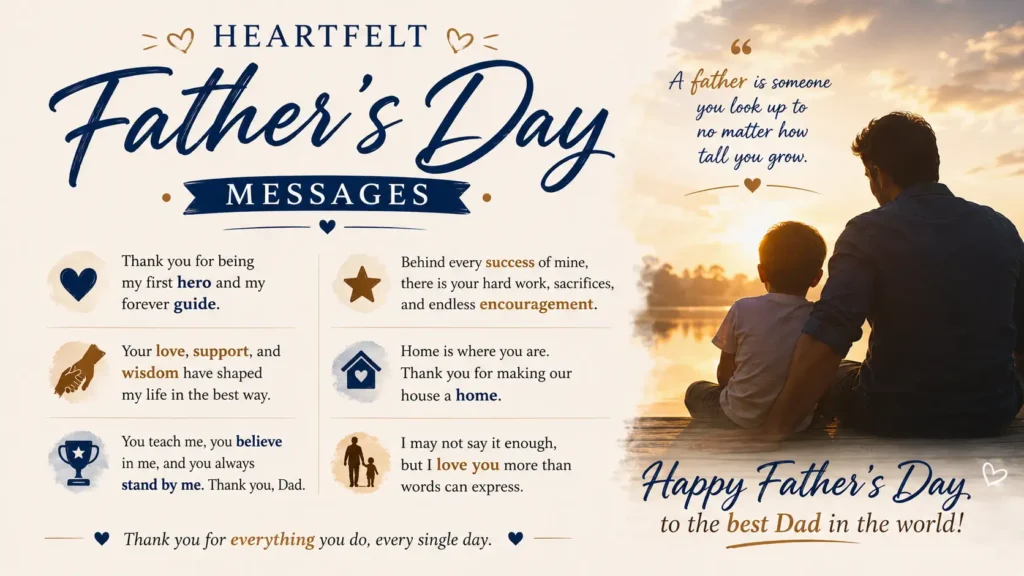 Heartfelt Father’s Day Messages