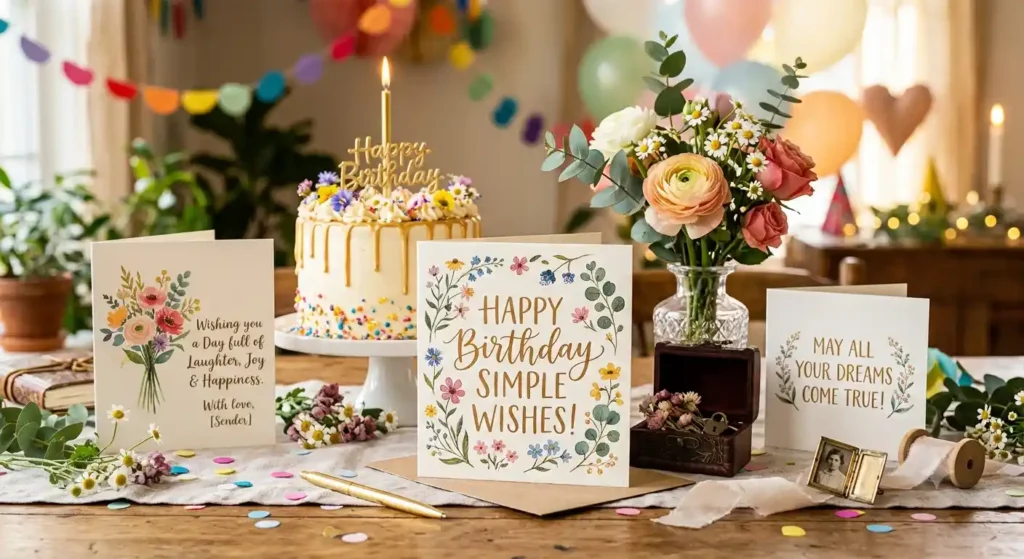 Heartfelt Happy Birthday Simple Wishes