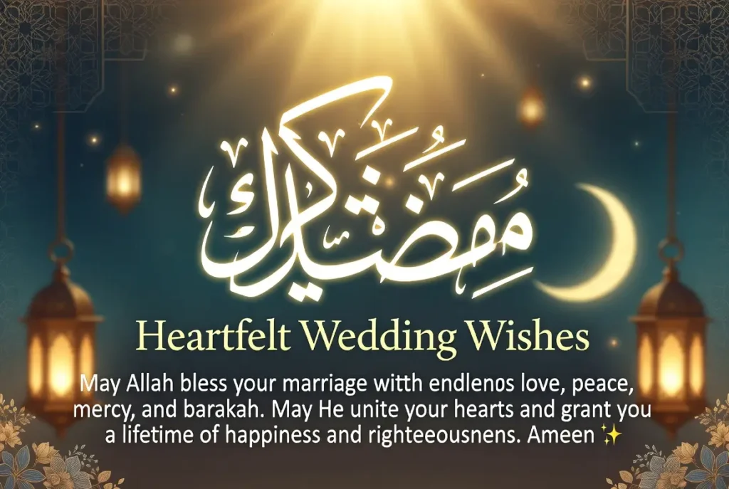  Heartfelt Islamic Wedding Wishes Message