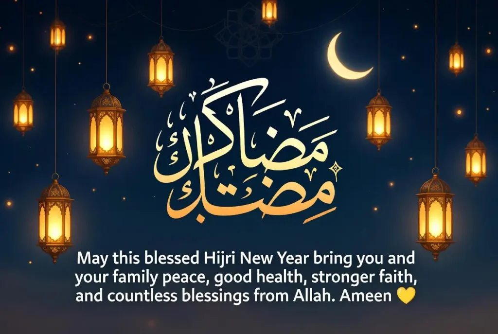 Heartfelt Islamic Year Wishes