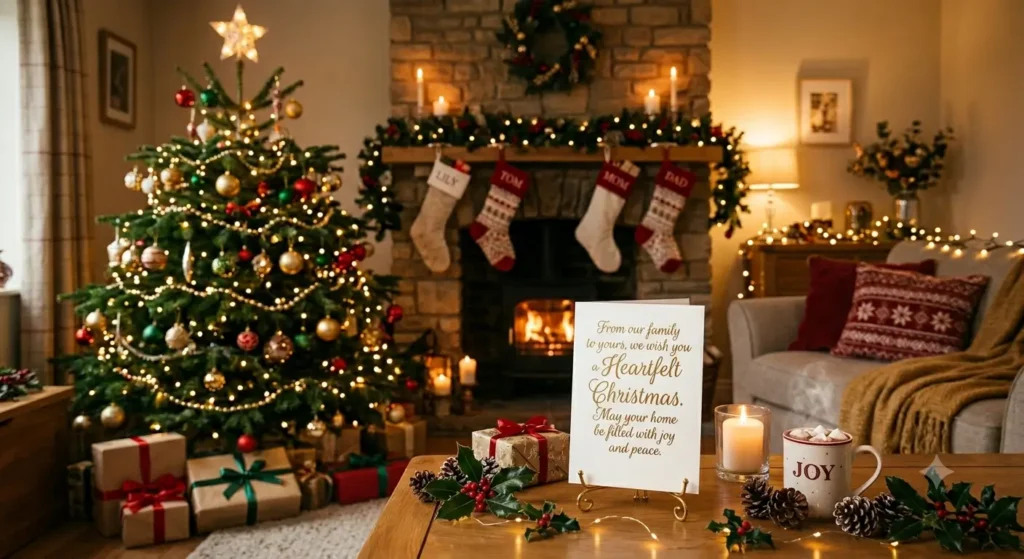 Heartfelt Merry Christmas Greetings Wishes
