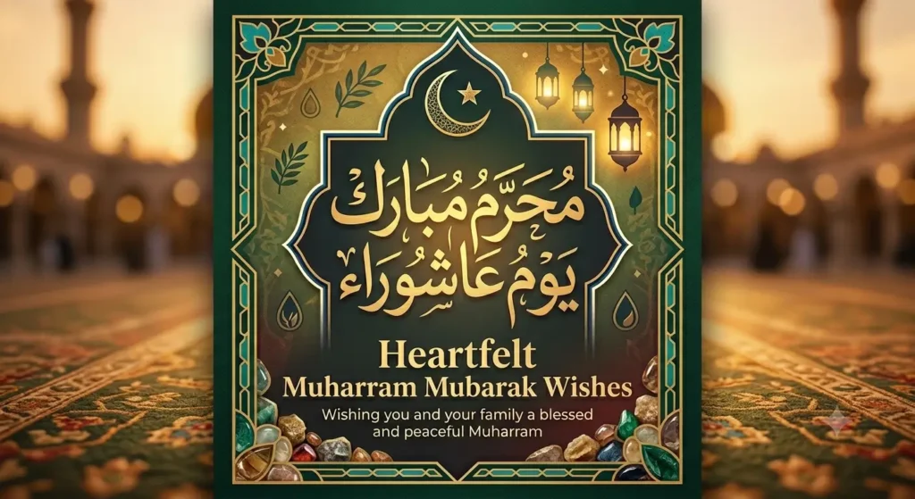Heartfelt Muharram Mubarak Wishes