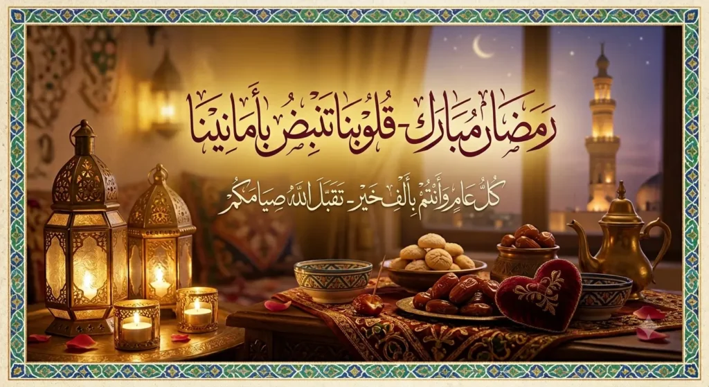 Heartfelt Ramadan Wishes in Arabic