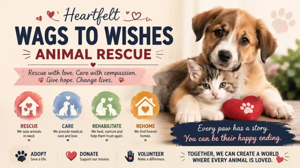 Heartfelt wags to wishes animal rescue Messages