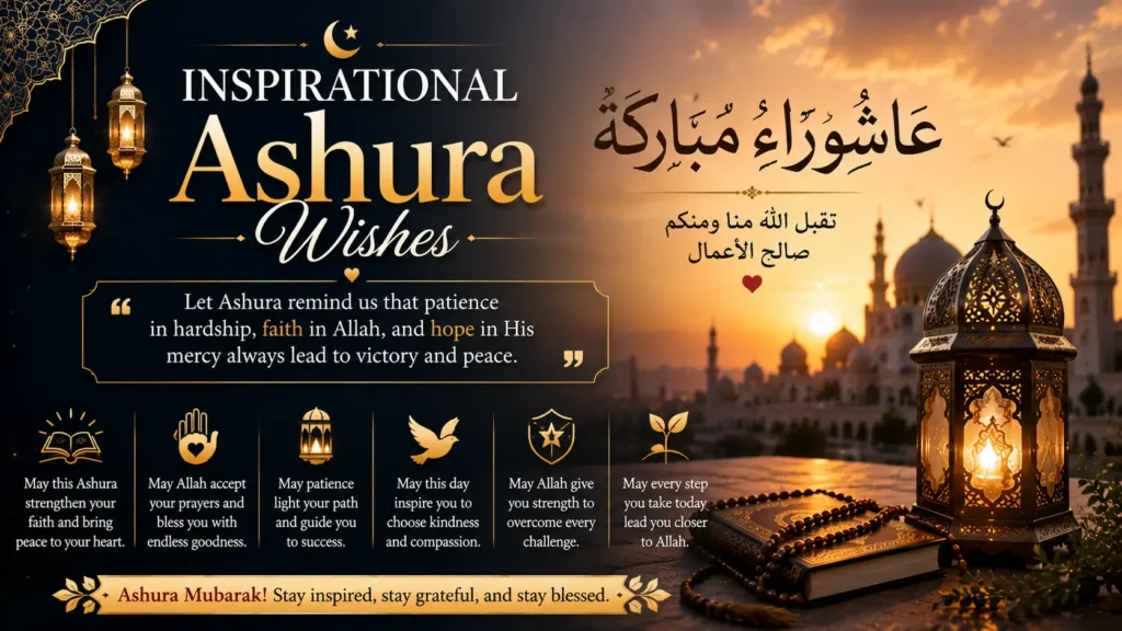 Inspirational Ashura Wishes