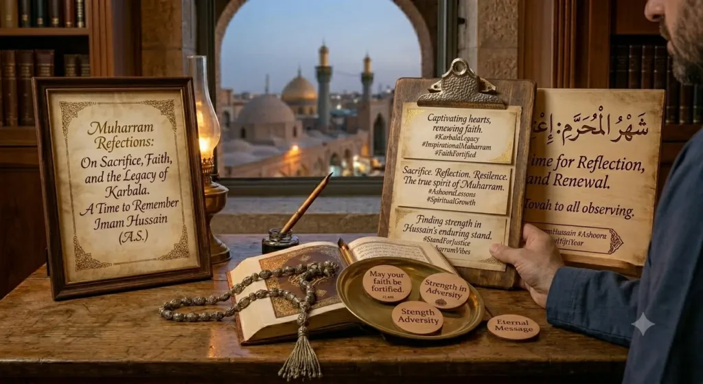 Inspirational Muharram Captions for Instagram