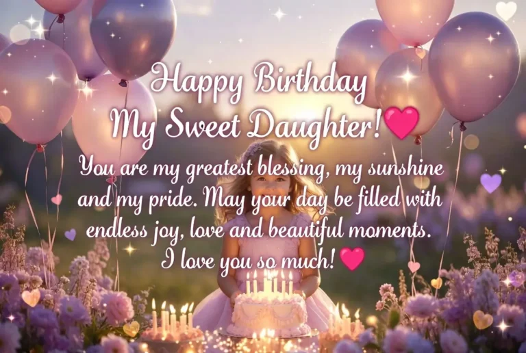 my daughter birthday wishes