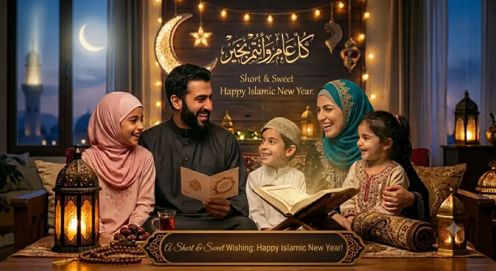 Short & Sweet Happy Islamic New Year Wishes