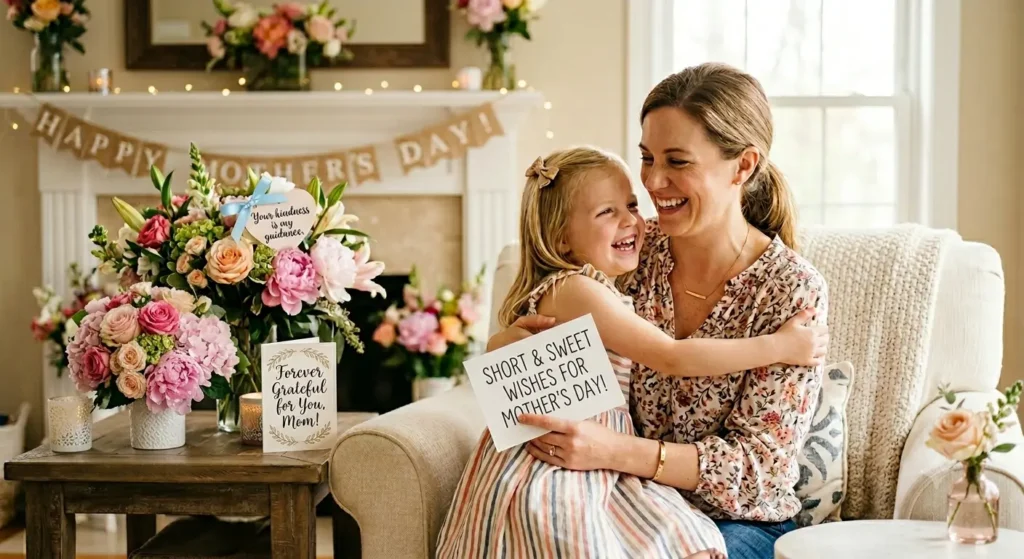 Short & Sweet Wishes for Mother's Day