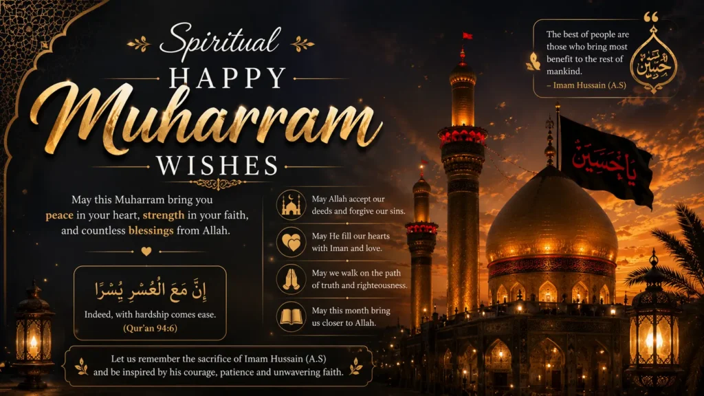 Spiritual Happy Muharram Wishes