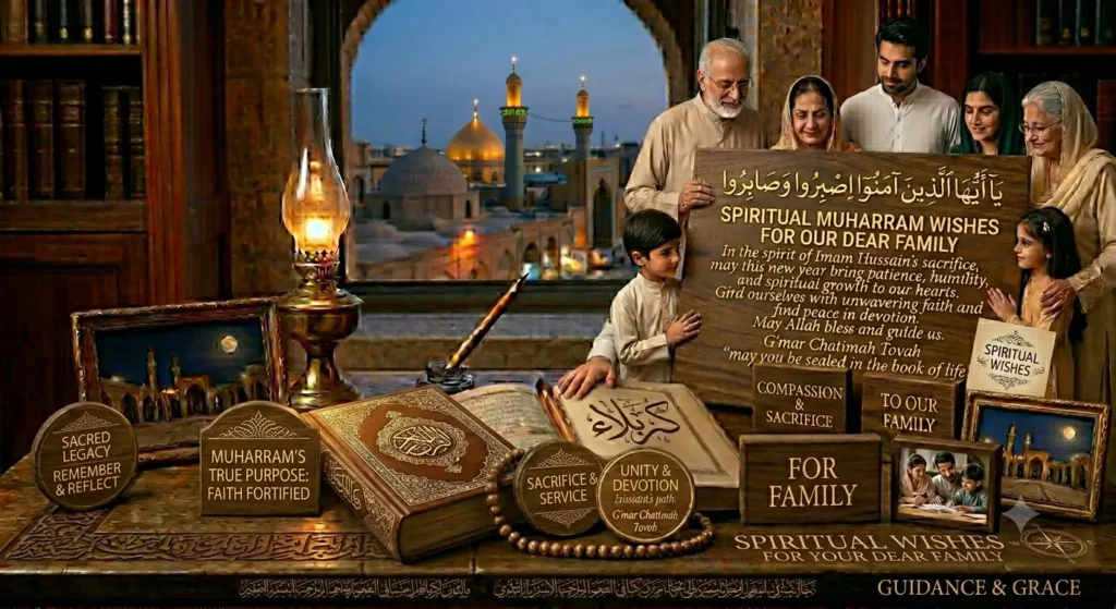 Spiritual Muharram Wishes for Family