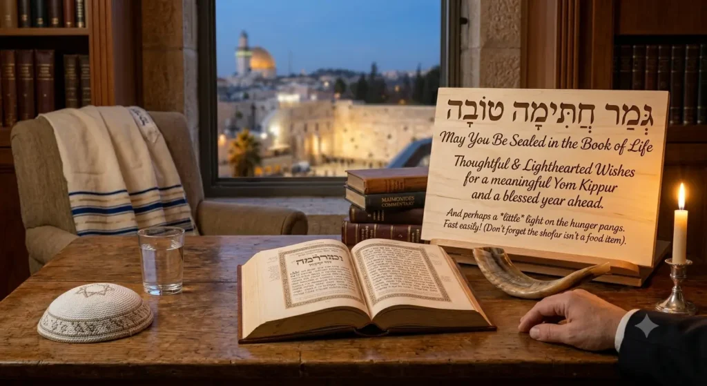 Thoughtful & Lighthearted Yom Kippur Wishes