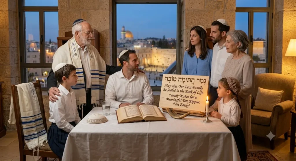 Yom Kippur Wishes for Family