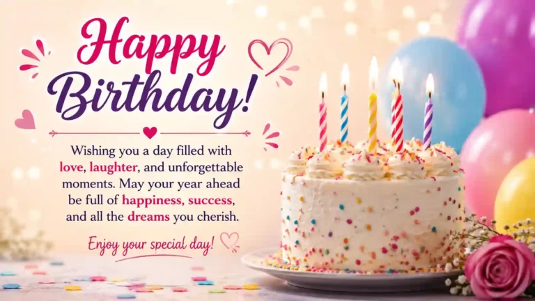 birthday wishes text