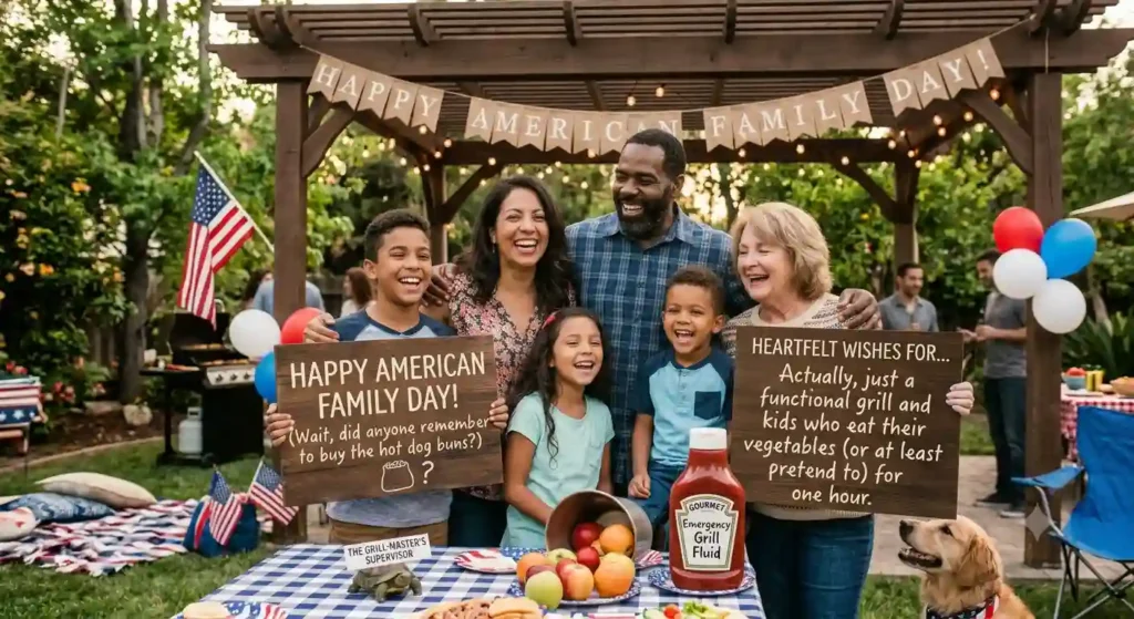 Funny American Family Day Wishes