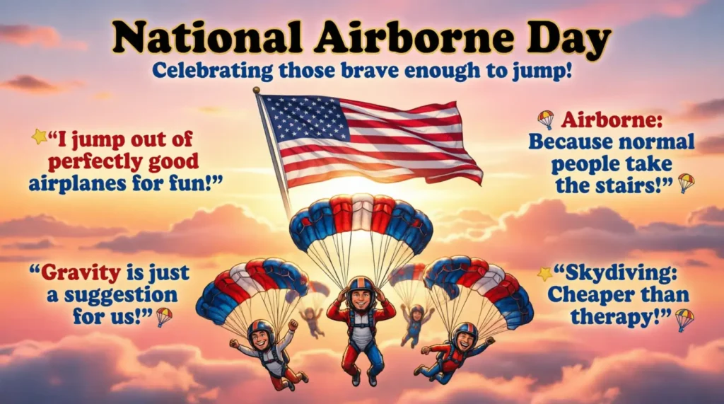 Funny National Airborne Day Quotes