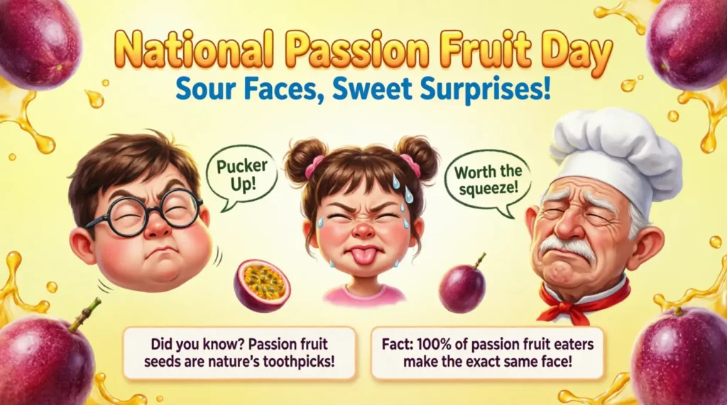 Funny National Passion Fruit Day Wishes