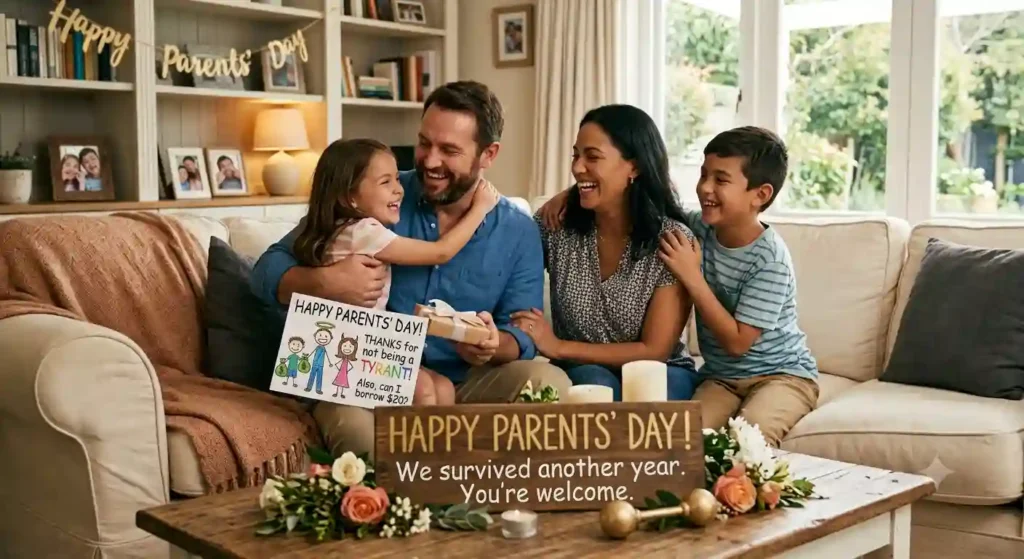 Funny Parents Day Wishes
