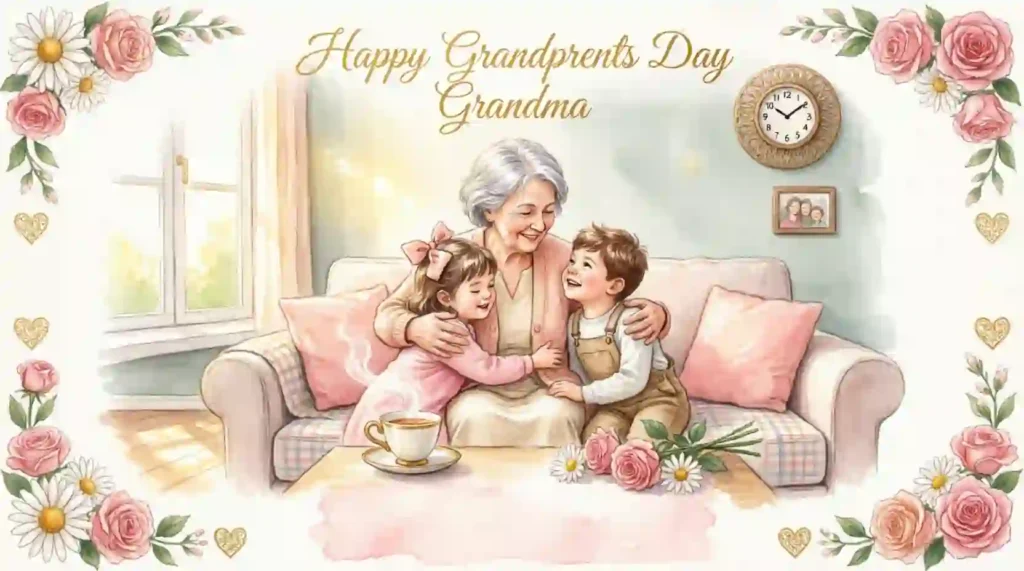 Grandparents Day Wishes for Grandma