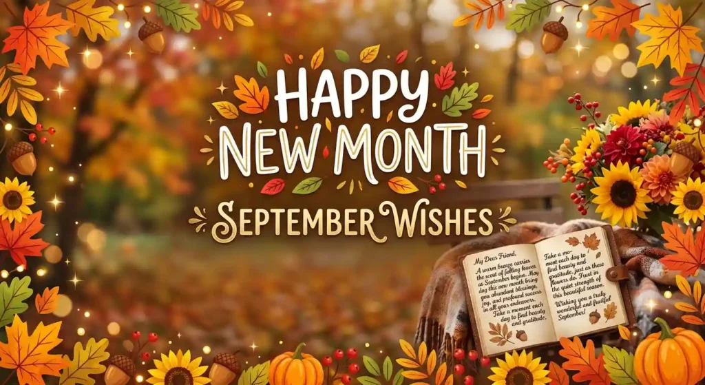 Heartfelt Happy New Month September Wishes