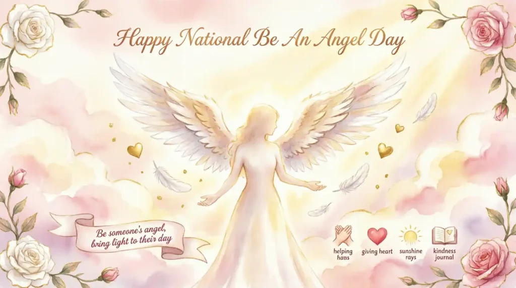 Heartfelt National Be An Angel Day Wishes