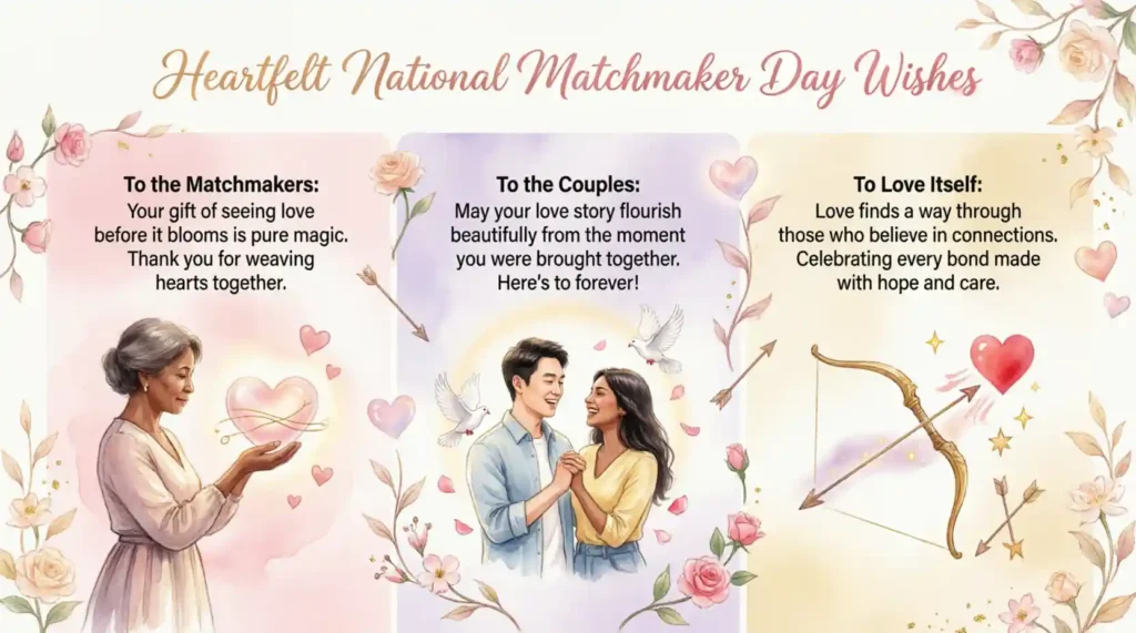 Heartfelt National Matchmaker Day Wishes