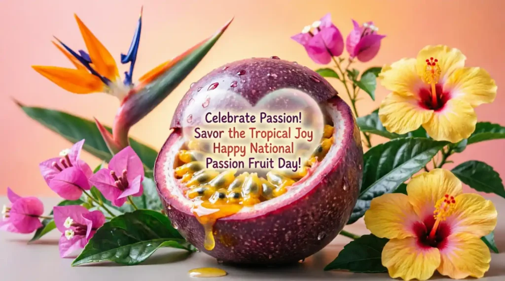 Heartfelt National Passion Fruit Day Wishes