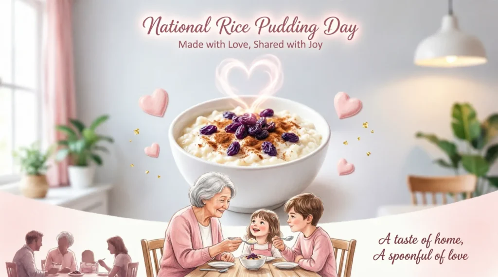 Heartfelt National Rice Pudding Day Wishes