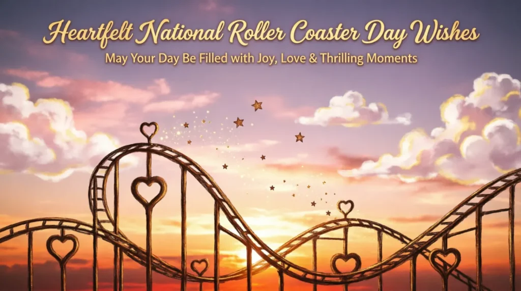 Heartfelt National Roller Coaster Day Wishes