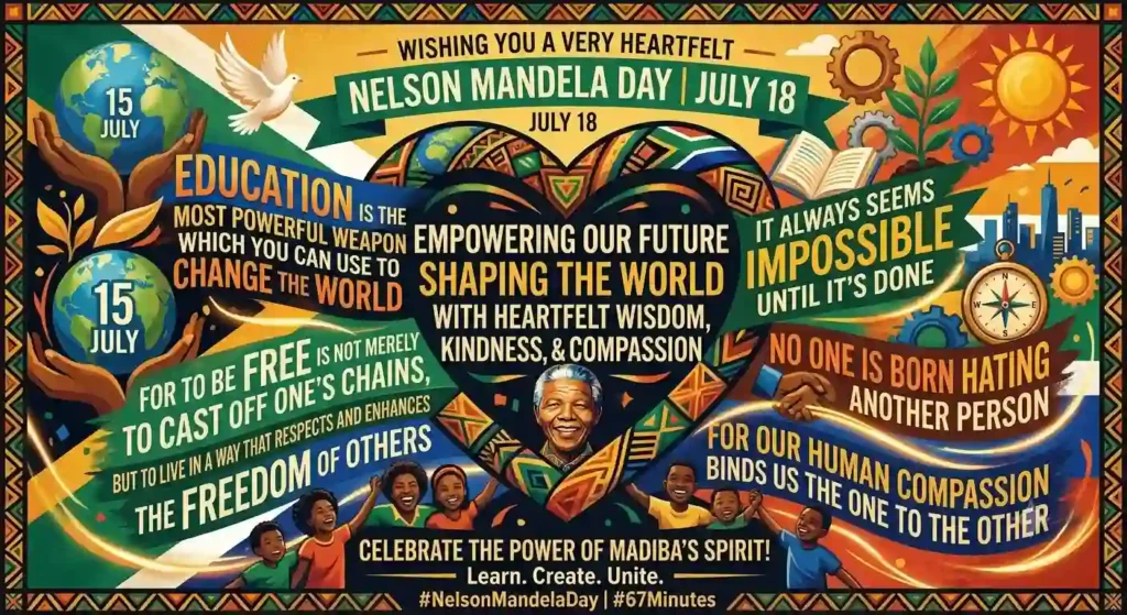 Heartfelt Nelson Mandela Day Quotes