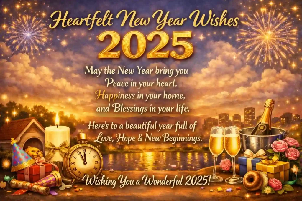 Heartfelt New Year Wishes Messages 2025