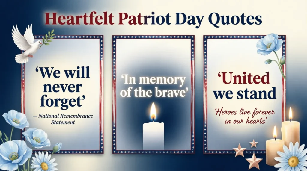 Heartfelt Patriot Day Quotes