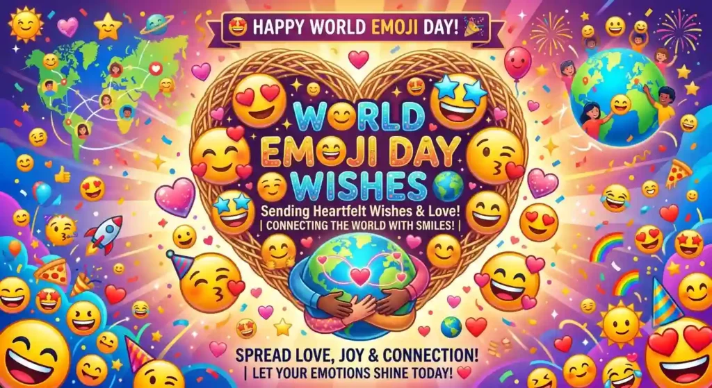 Heartfelt World Emoji Day Wishes